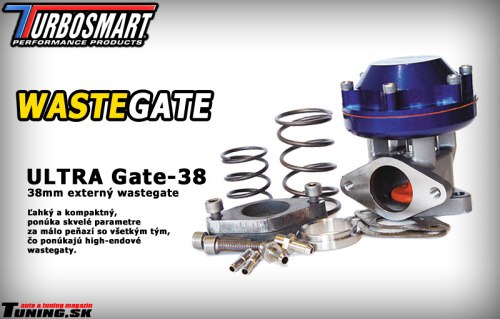 obtokov� ventil wastegate ultra gate 38 turbosmart