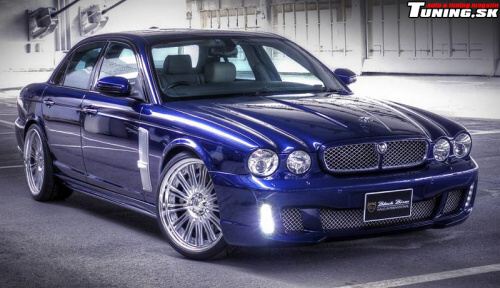 jaguar xj x350 black bison wald international