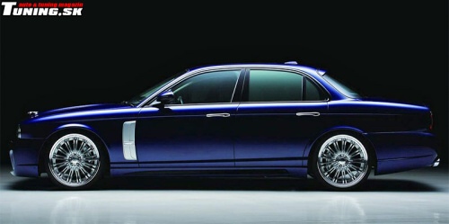 jaguar xj x350 black bison wald international