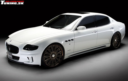 maserati quattroporte black bison wald international tuning