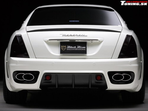 maserati quattroporte black bison wald international tuning