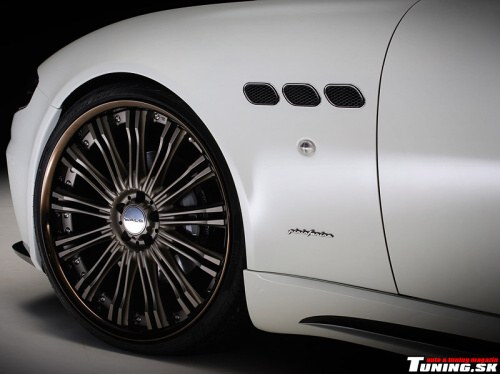 maserati quattroporte black bison wald international tuning