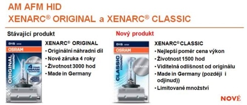 Levn� v�bojky Osram Classic