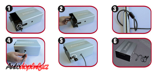 Auto trezor Stoplock