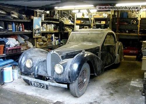 Nalezenec Bugatti Atalante