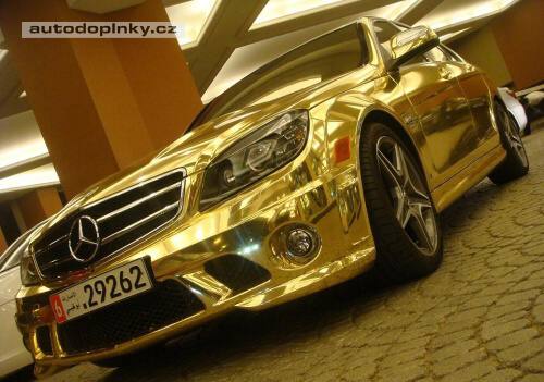 C63 AMG ve zlat�m chromu