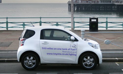 Toyota iQ s dojezdem 800 km