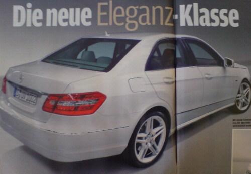 Nov� Mercedes t��dy E