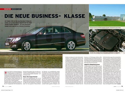 Nov� E-Classe u� klepe na dve�e