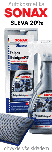 Akce kosmetika SONAX sleva 20%