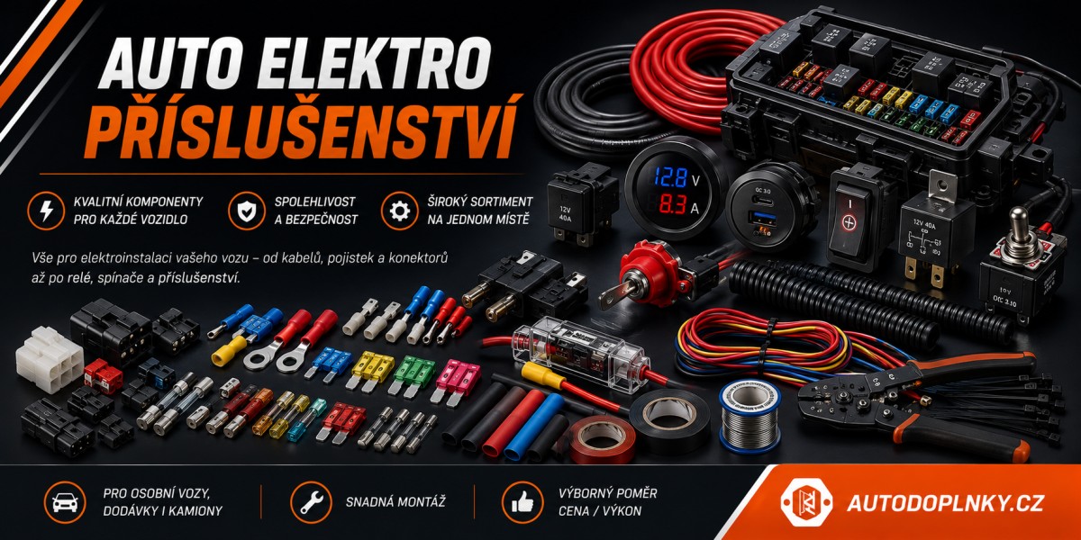 Auto elektro p��slu�enstv� a mont�n� materi�l