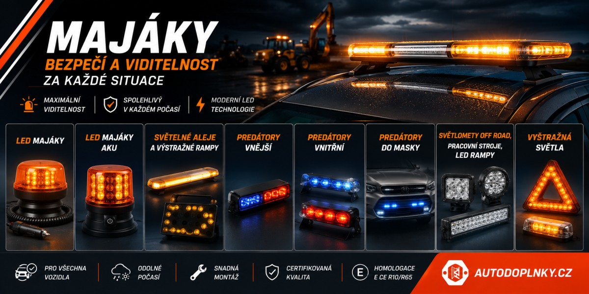 LED maj�ky, pred�tory a LED rampy