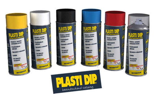 St��k�n� karoserie tekutou gumou Plasti Dip