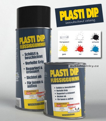 St��k�n� karoserie tekutou gumou Plasti Dip