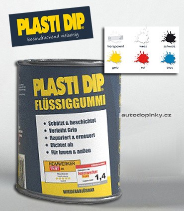 St��k�n� karoserie tekutou gumou Plasti Dip