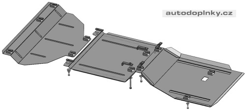 Ochrann� kryty pod motor