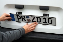 Podlo�ka SPZ bez r�me�ku
