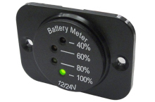 LED indik�tor baterie