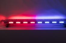 LED rampa modr�/�erven�