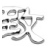 Chromov� 3D znaky