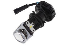 LENS LED H4 b�l� 5000LM