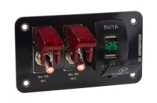 Panel 2xsp�na� + voltmetr