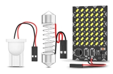 LED panel 43x29mm, 48LED