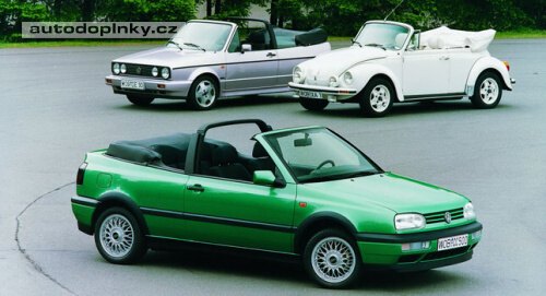 Golf Cabrio ji� p��t� rok