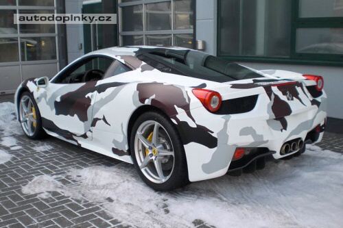 Ferrari 458 Italia kamufl�