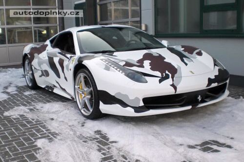 Ferrari 458 Italia kamufl�