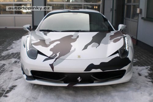 Ferrari 458 Italia kamufl�