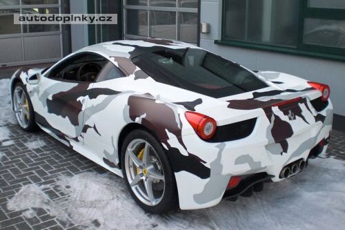 Ferrari 458 Italia kamufl�