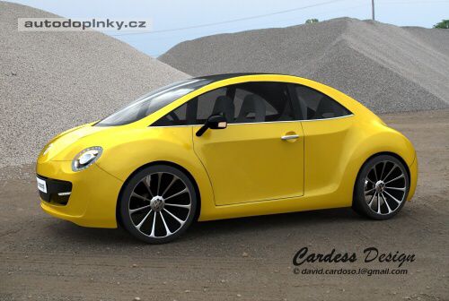 New Beetle klepe na dve�e