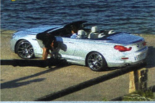 BMW 6 bez st�echy zachyceno