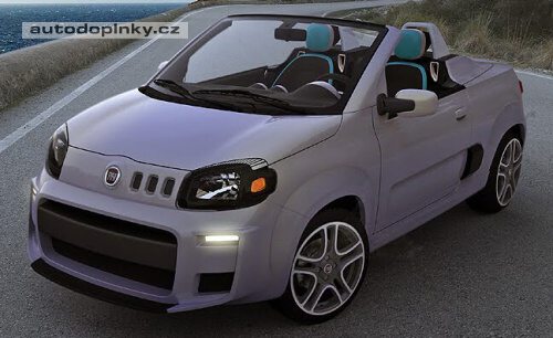 Fiat Uno bez st�echy