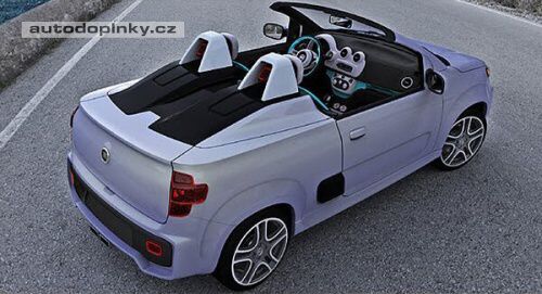 Fiat Uno bez st�echy