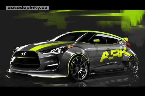 Hyundai Veloster ovl�d� Las Vegas