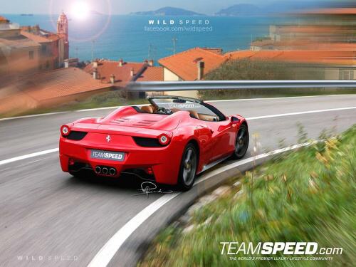 Bude 458 Italia Spider?