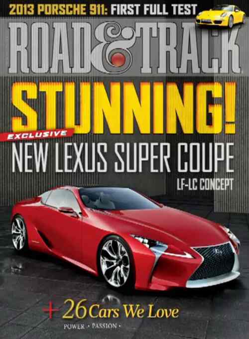 Lexus LF-LC v Detroitu