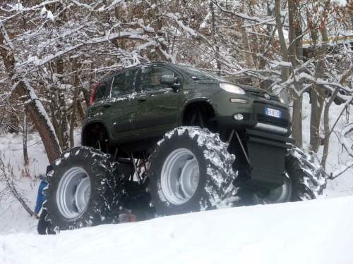 Fiat Panda Monster Truck