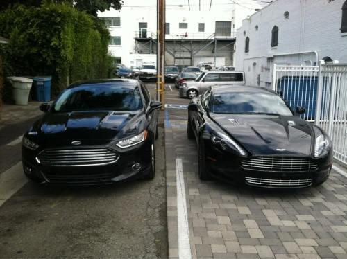 Srovn�n� � Mondeo a Rapide