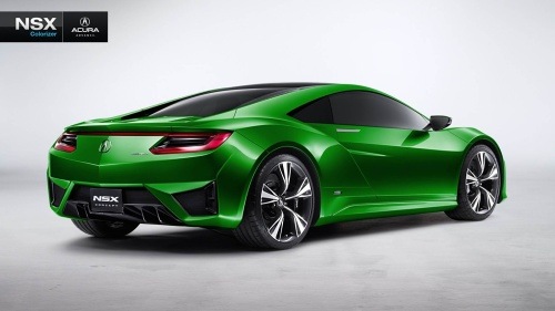 Honda NSX v barv�ch