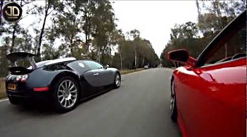 F430 vs. Veyron na setk�n� Ferrari