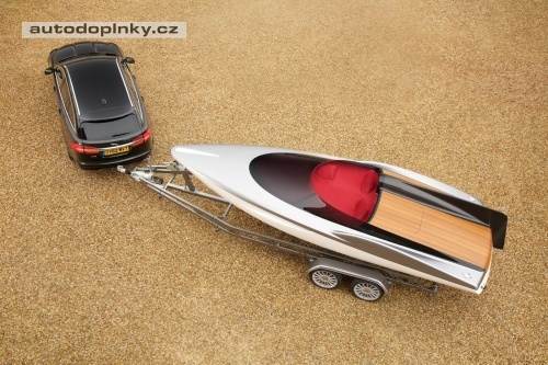 Jaguar XF Sportbrake a Speedboat