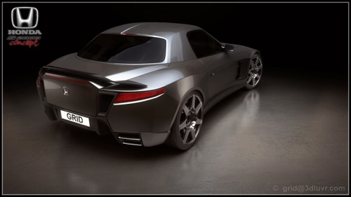 Honda S2000 - dal�� koncept