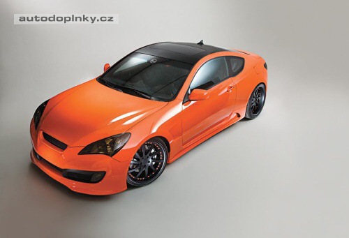 Hyundai Coup� v barv� Porsche