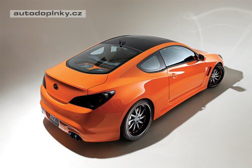 Hyundai Coup� v barv� Porsche