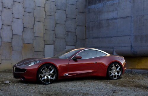 Fisker Karma Sunset