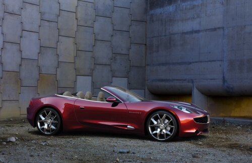 Fisker Karma Sunset
