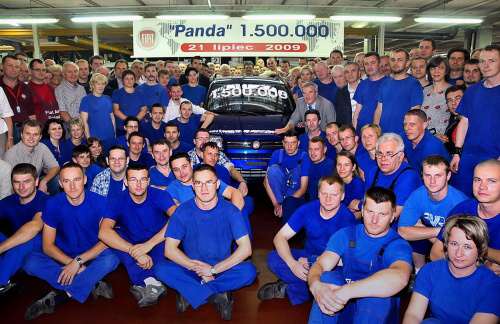 1,5 milionu Fiatu Panda